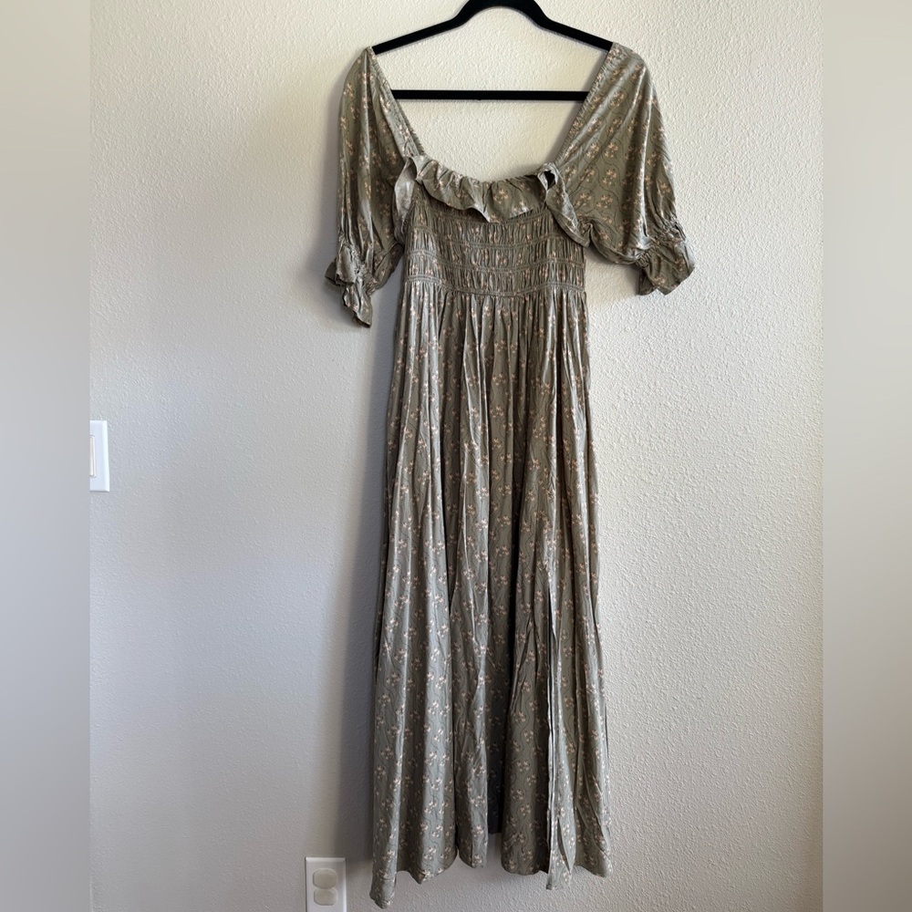 Noralee Birdie Dress Pine XS NWT
